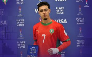 النجم المغربي عثمان معما يتوج أفضل لاعب إفريقي شاب في حفل “الكاف”